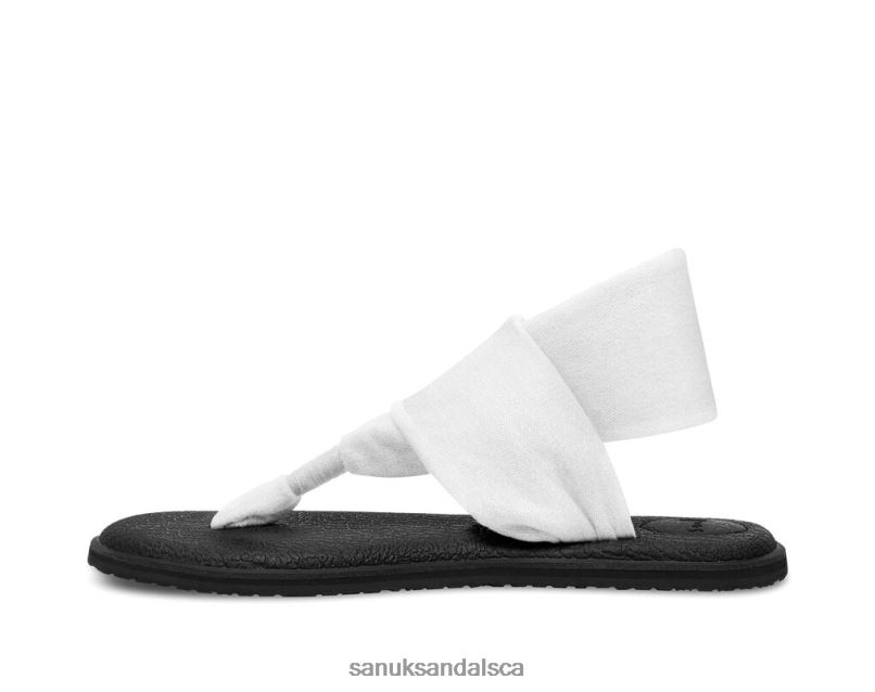Sanuk V42F850 White Yoga Sling 2