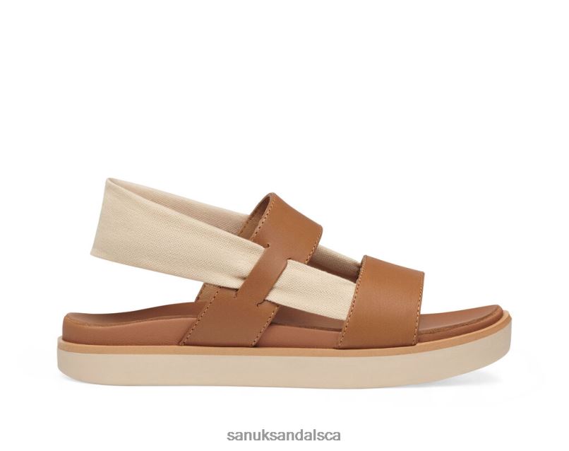 Sanuk V42F851 Tan Cosmic Sutra Sling Lx