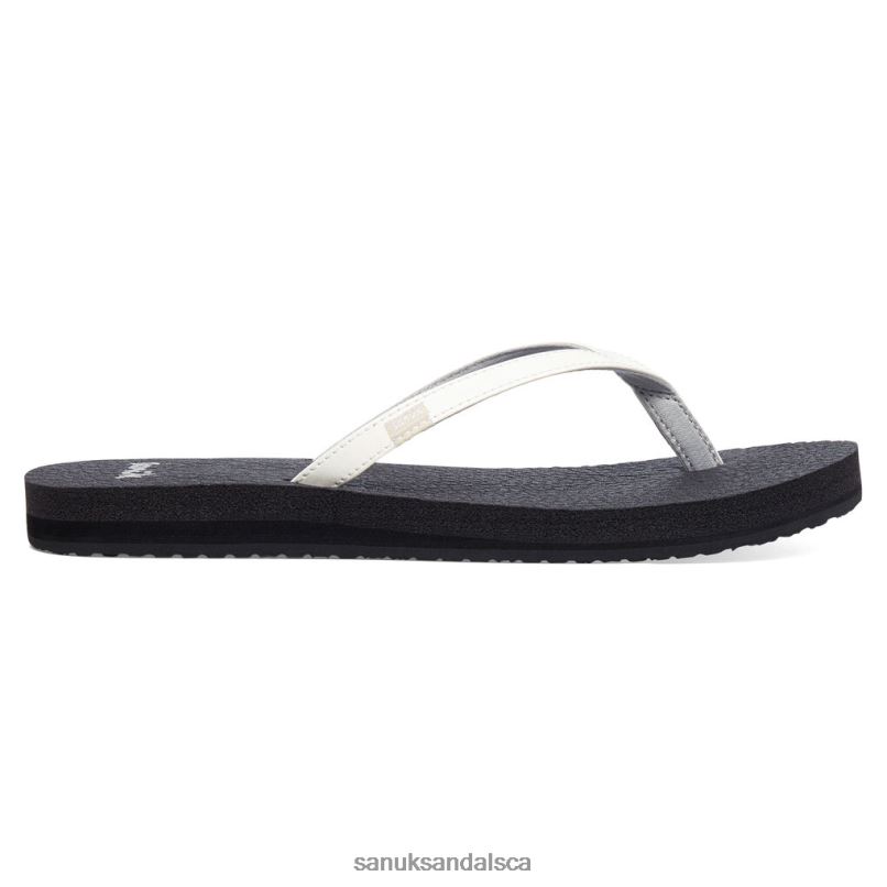 Sanuk V42F859 White/Black Yoga Spree 4 White-Black
