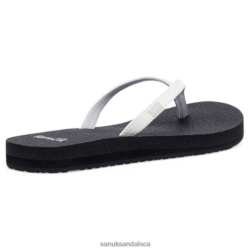 Sanuk V42F859 White/Black Yoga Spree 4 White-Black