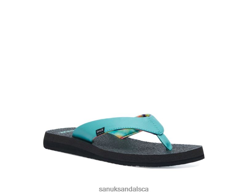 Sanuk V42F860 Turquoise Yoga Mat