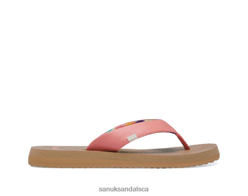 Sanuk V42F861 Burnt Coral Yoga Mat