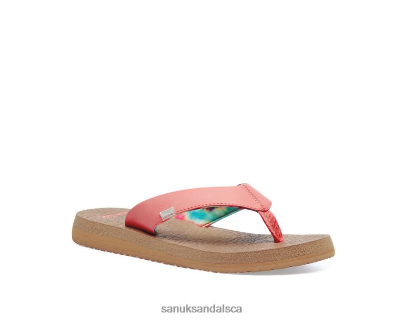 Sanuk V42F861 Burnt Coral Yoga Mat