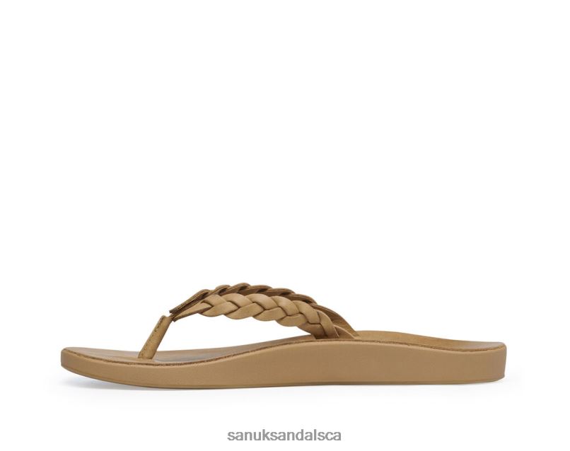 Sanuk V42F865 Tan Cosmic Yoga Joy Braid Lx