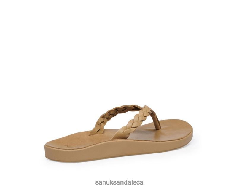 Sanuk V42F865 Tan Cosmic Yoga Joy Braid Lx
