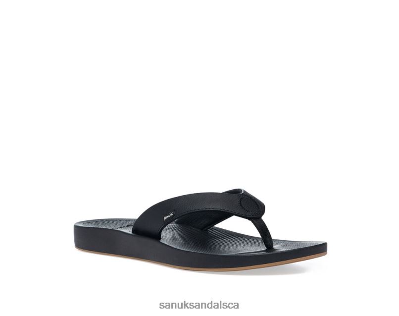 Sanuk V42F869 Black Cosmic Yoga Mat(Synthetic)
