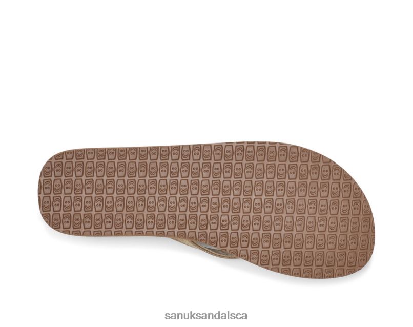 Sanuk V42F876 Champagne Yoga Joy Shimmer Metallic