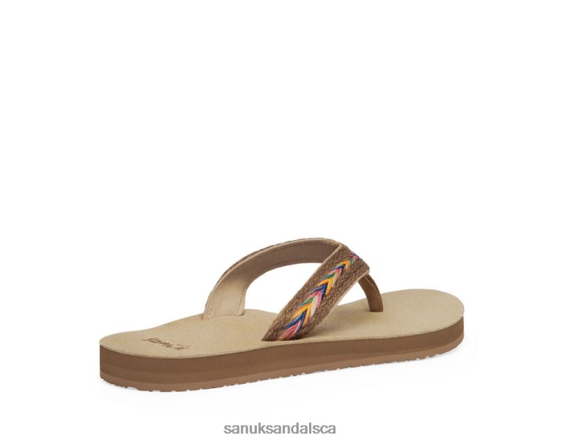 Sanuk V42F878 Rainbow Fraidy Hemp
