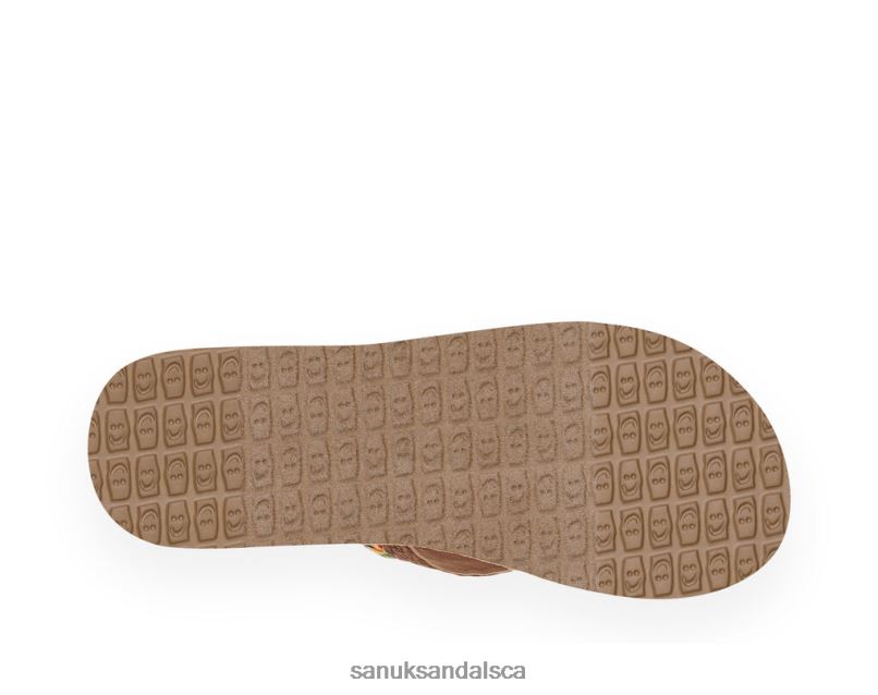 Sanuk V42F878 Rainbow Fraidy Hemp