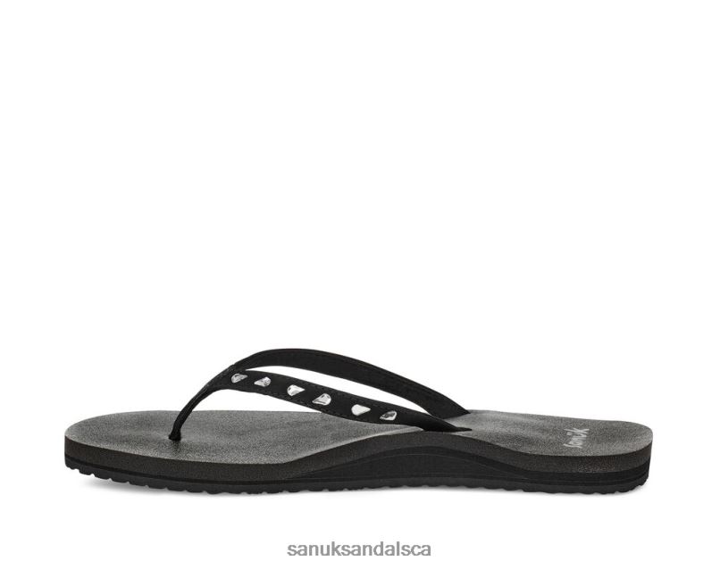Sanuk V42F879 Black Yoga Joy Bling