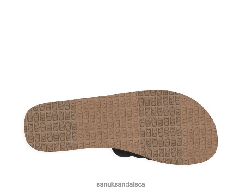 Sanuk V42F884 Black Puff N Slide St