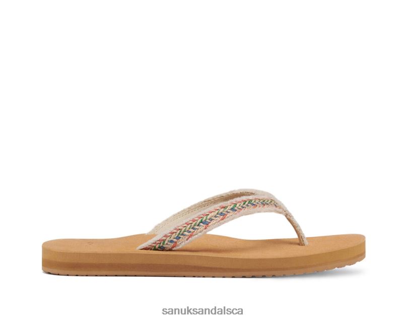 Sanuk V42F889 Natural Multi Fraidy Jute