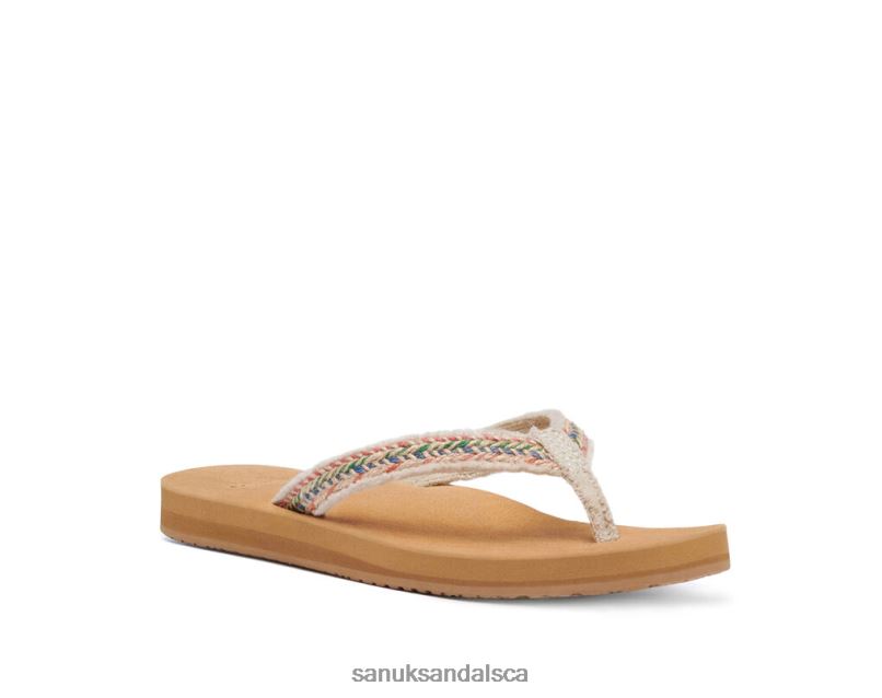 Sanuk V42F889 Natural Multi Fraidy Jute