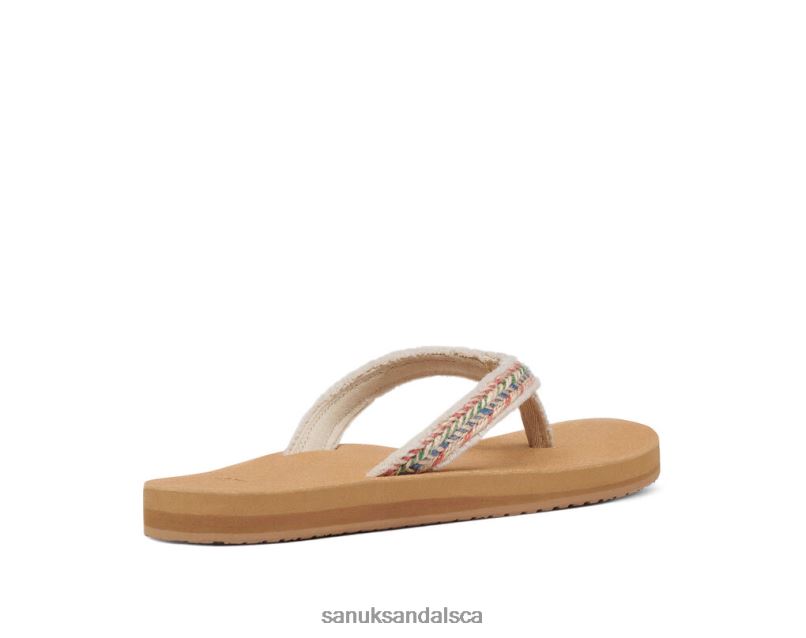Sanuk V42F889 Natural Multi Fraidy Jute