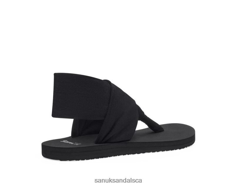 Sanuk V42F892 Black Sling St