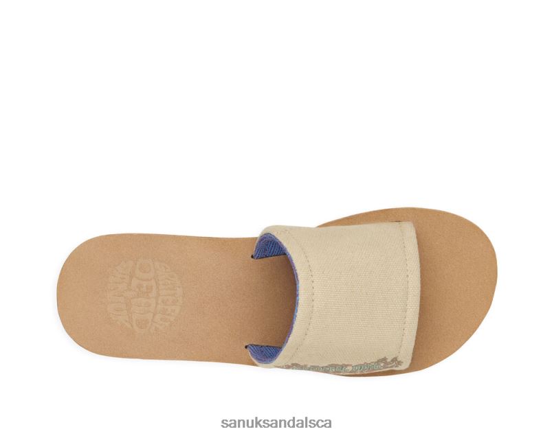 Sanuk V42F898 Tan Lola X Grateful Dead