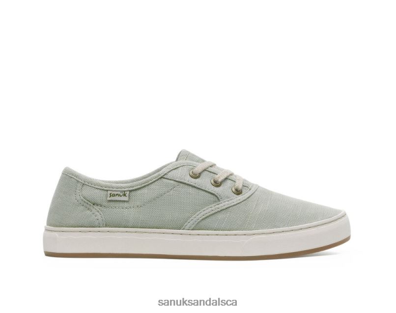 Sanuk V42F810 Washed White Avery Lace Hemp