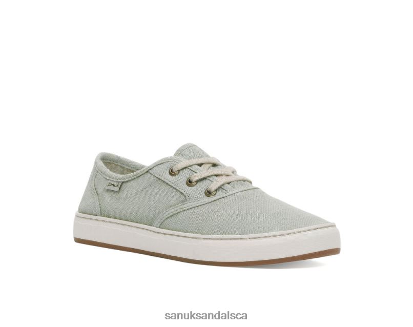 Sanuk V42F810 Washed White Avery Lace Hemp