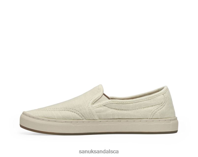 Sanuk V42F811 Washed White Avery Hemp