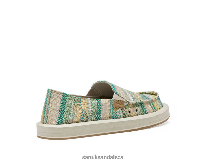 Sanuk V42F821 Blue/Green Donna St Artesano Blue-Green