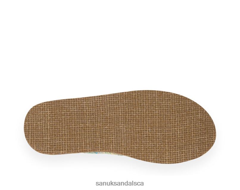 Sanuk V42F821 Blue/Green Donna St Artesano Blue-Green