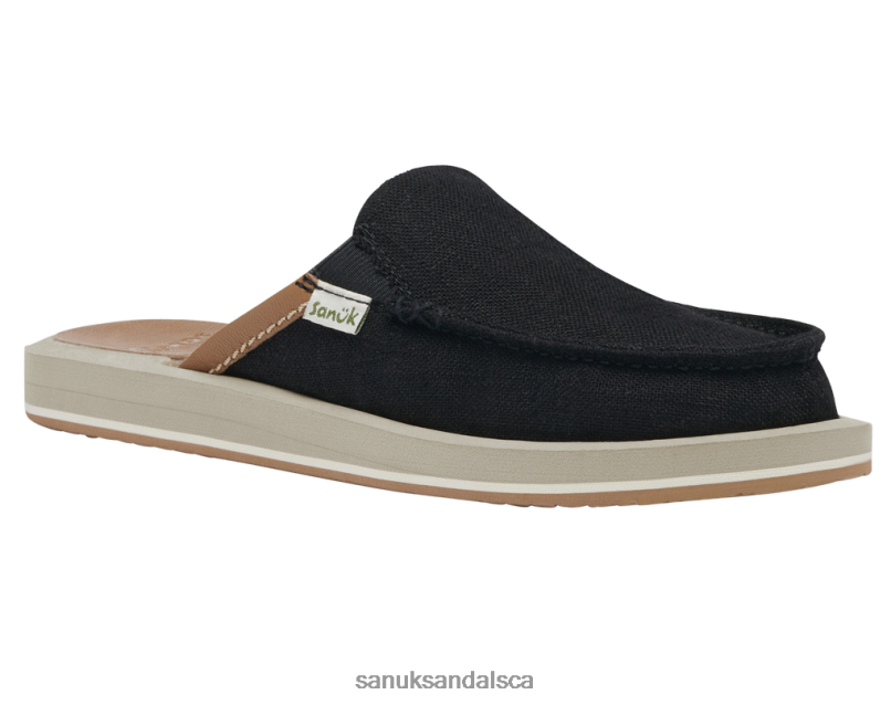 Sanuk V42F84 Ebony You Got My Back St Hemp