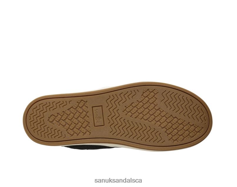 Sanuk V42F89 Washed Black Avery Lace Hemp
