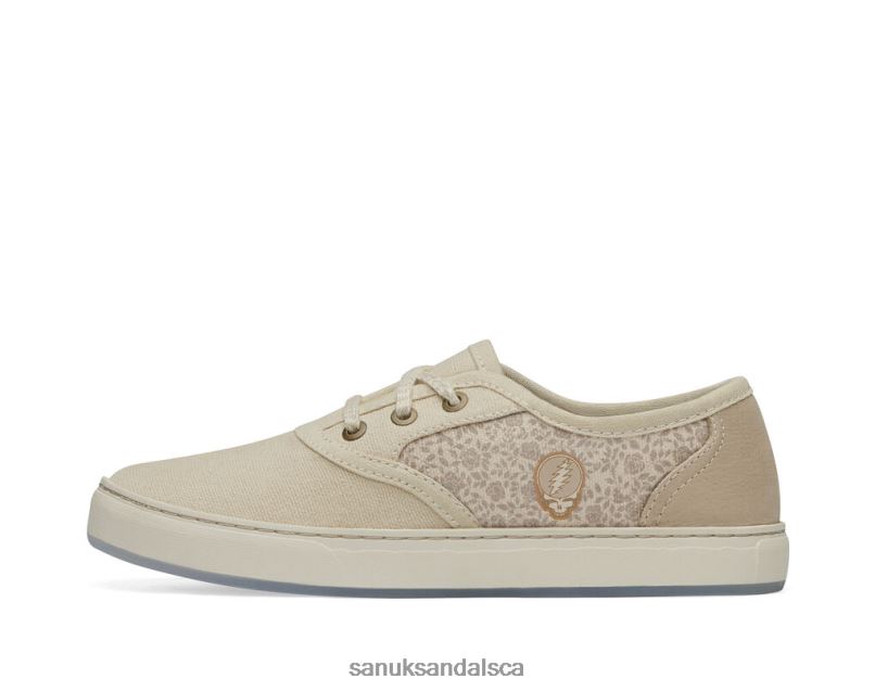 Sanuk V42F8107 Tan Avery Lace X Grateful Dead