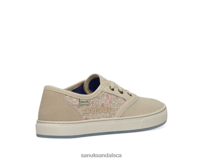 Sanuk V42F8107 Tan Avery Lace X Grateful Dead