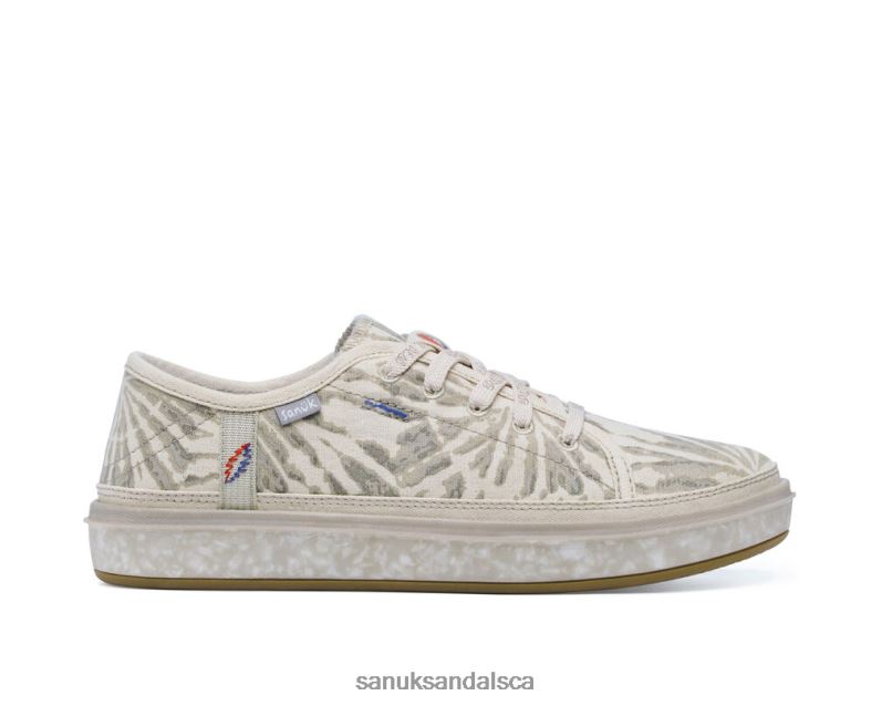 Sanuk V42F8111 Greige Tie Dye Nopal Sustainasole X Grateful Dead