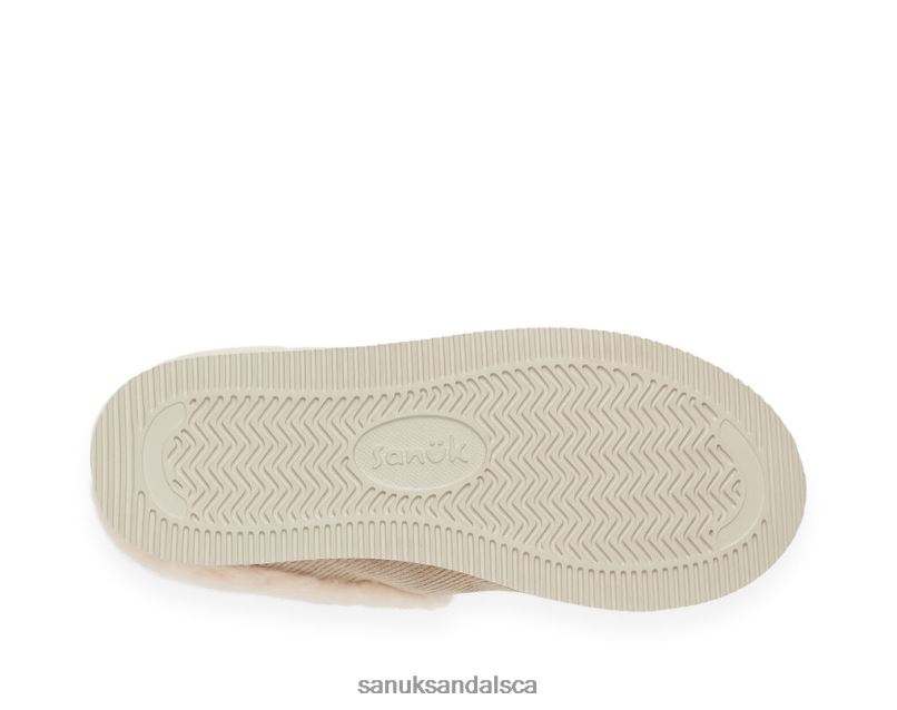 Sanuk V42F8115 Taupe Cozy Vibe Slipper Sm X Grateful Dead