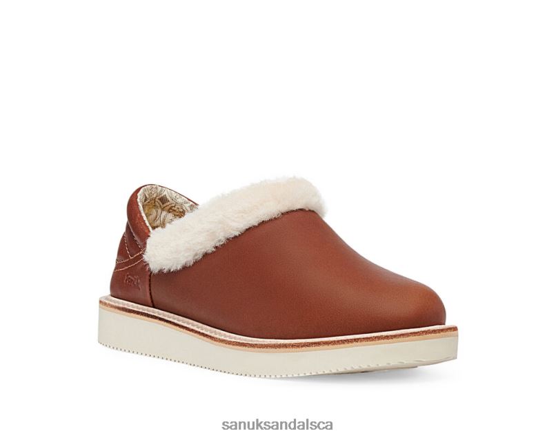 Sanuk V42F8116 Cognac Cozy Vibe Low Sm X Grateful Dead